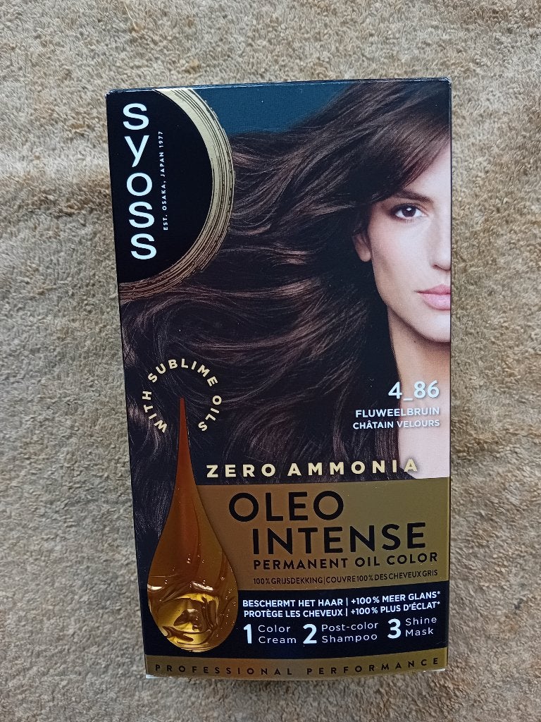 Syoss haarkleur 10 pakjes nr 486 fluweelbruin €6,50 p st, Ophalen, Nieuw, Overige typen
