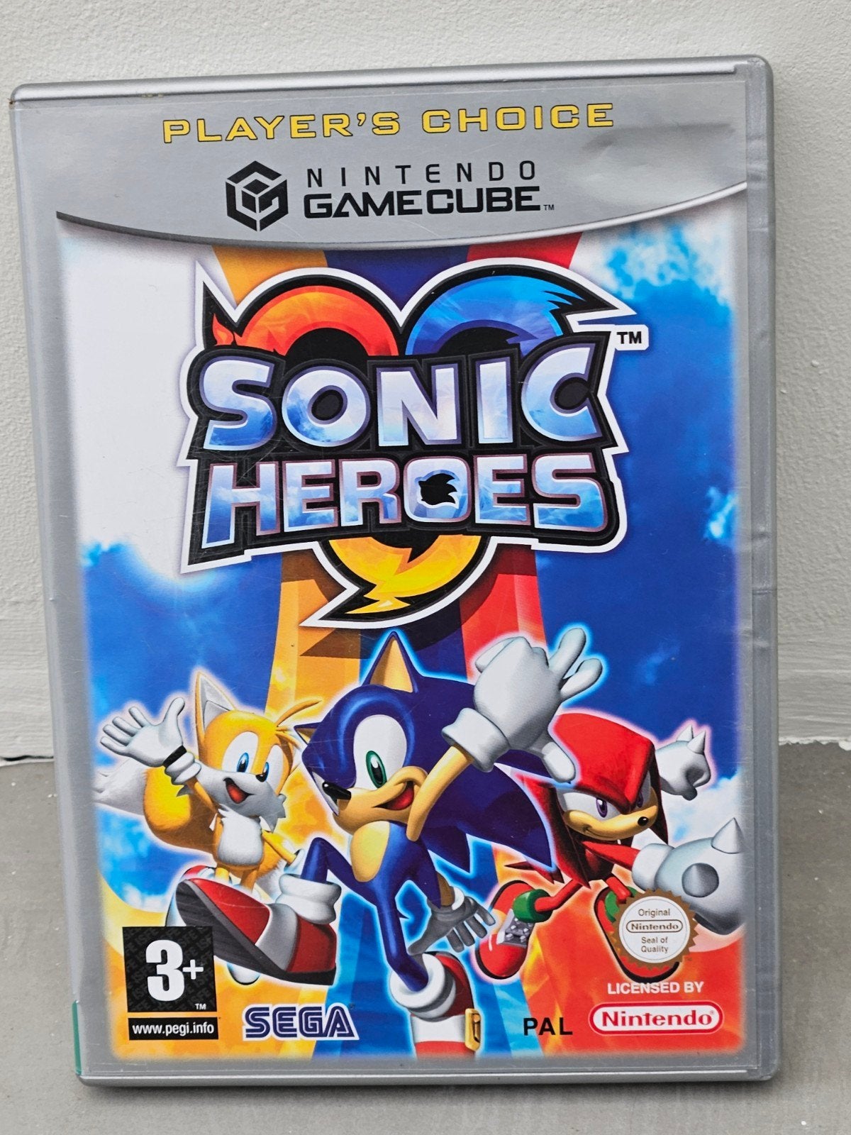 Sonic Heroes - Nintendo Gamecube (Getest en Werkend), Spelcomputers en Games, Gebruikt, 1 speler, Ophalen of Verzenden, Vanaf 3 jaar