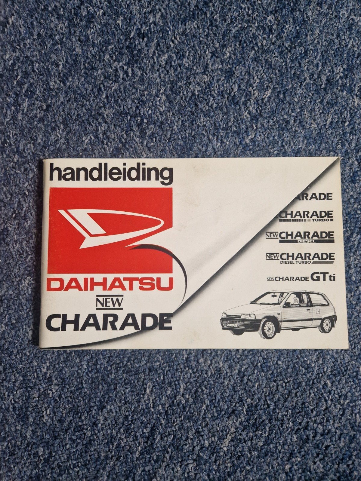Handleiding Daihatsu New Charade, Ophalen of Verzenden