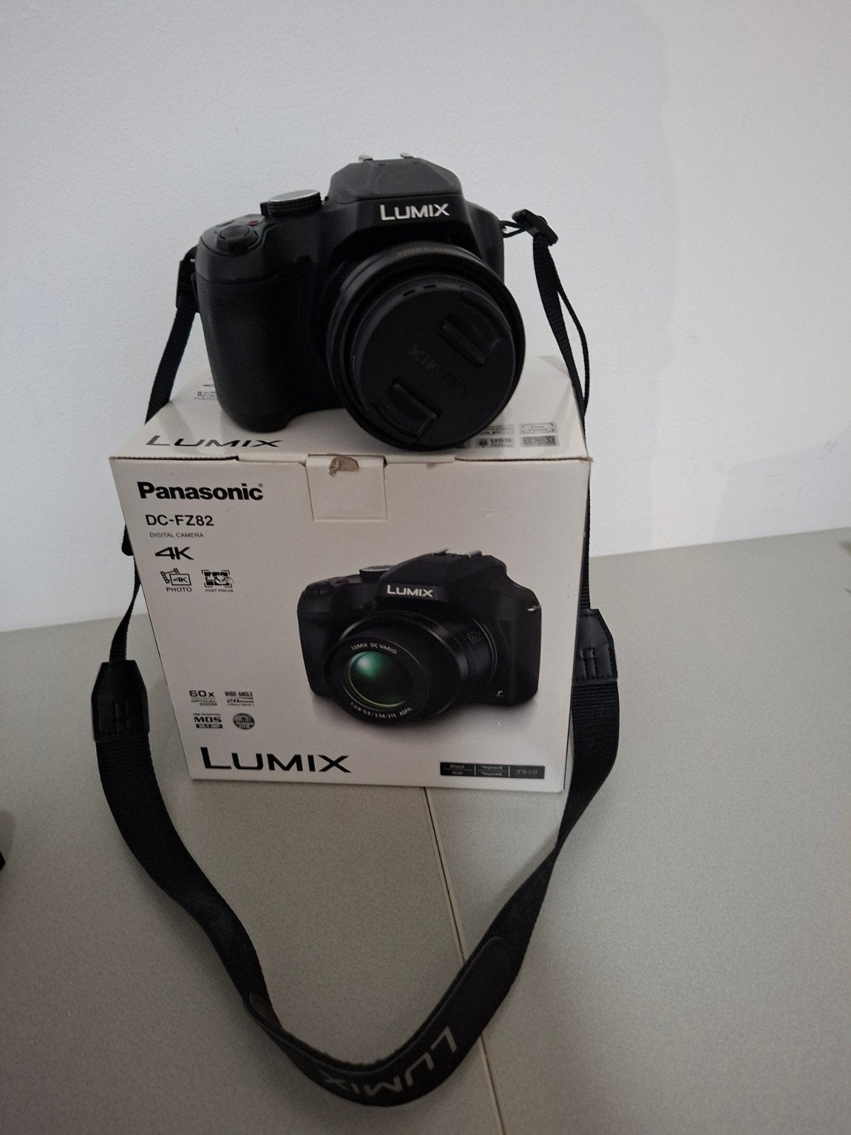 Panasonic Lumix DC-FZ82 Camera - 4K, 60x Zoom, Audio, Tv en Foto, Fotocamera's Digitaal, Ophalen of Verzenden