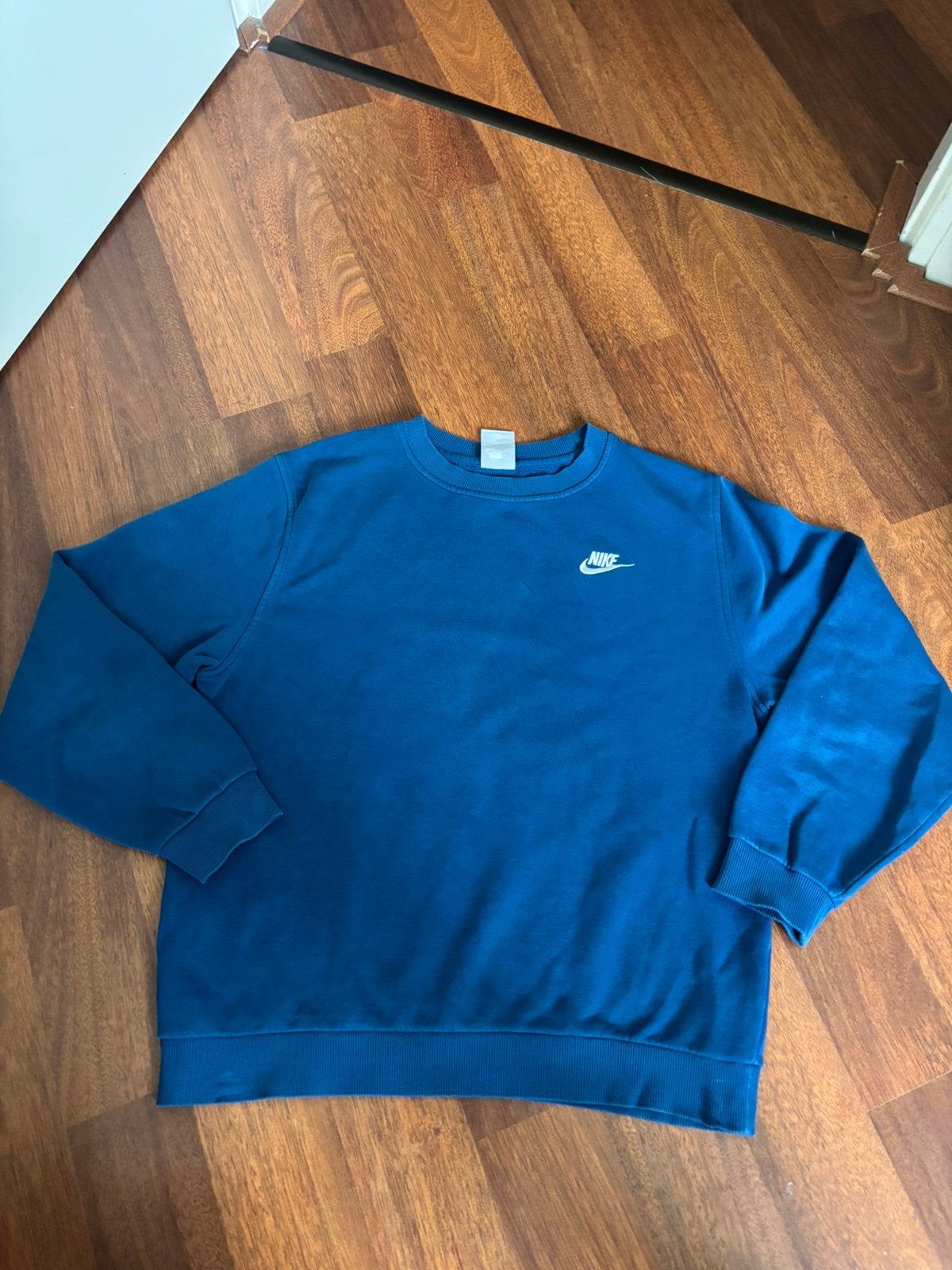 Nike trui blauw maat 158-170cm, Verzenden, Zo goed als nieuw, Overige maten, Blauw
