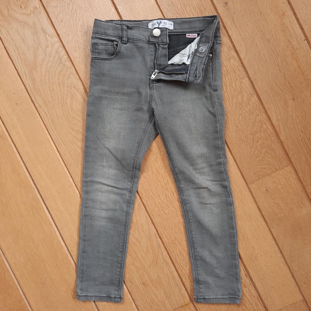 ZARA spijkerbroek grijs maat 110, Ophalen of Verzenden, Zara, Meisje, Broek