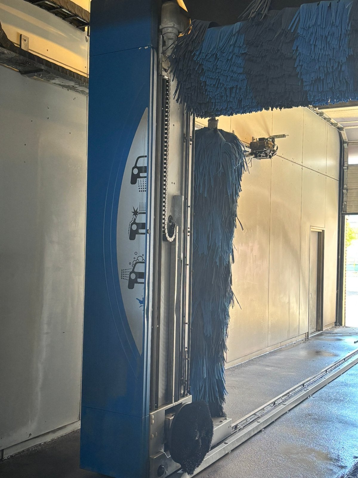 Rolover washtec autowasstraat geheel compleet, Ophalen
