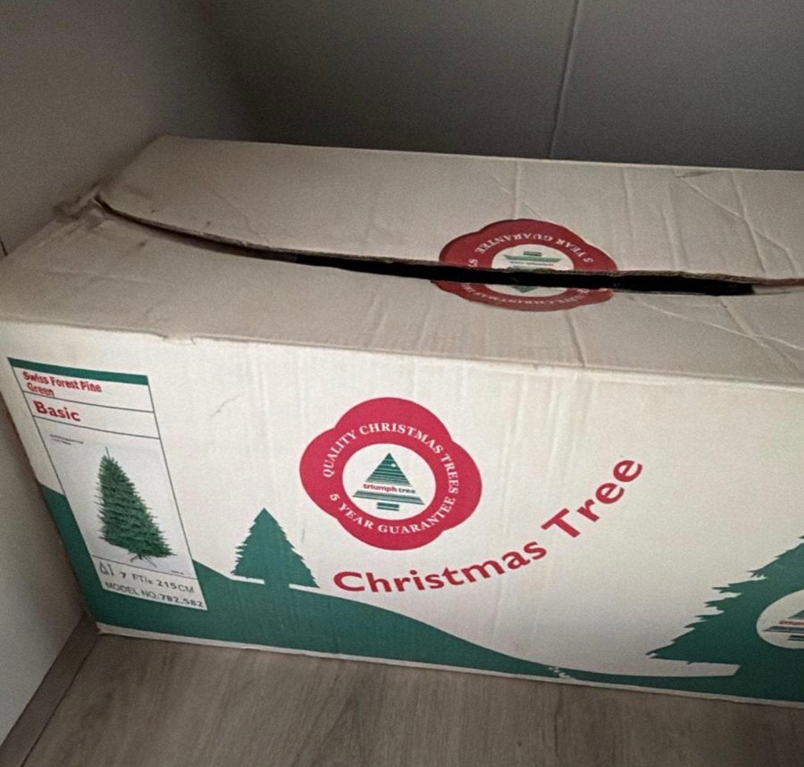 Kunstkerstboom, Ophalen
