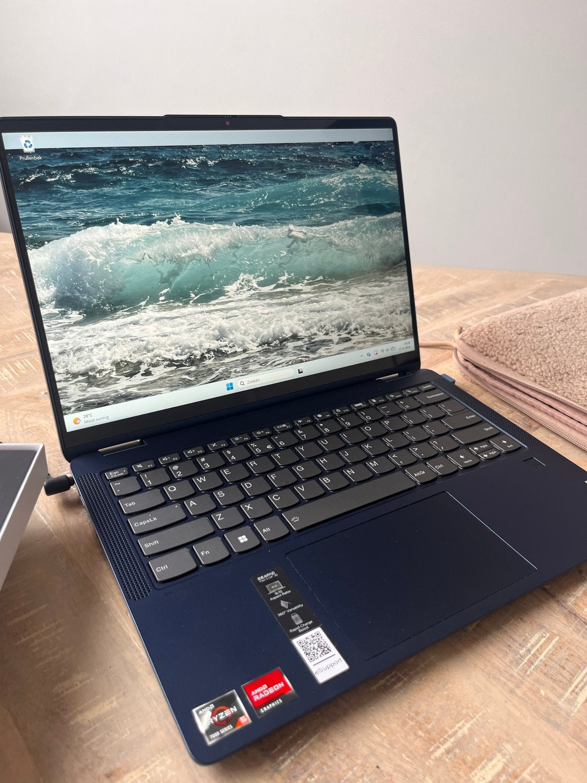 Lenovo IdeaPad Flex 5 (AMD Ryzen 5, 5GB), Computers en Software, Windows Laptops, Ophalen, Qwerty, Zo goed als nieuw, 14 inch