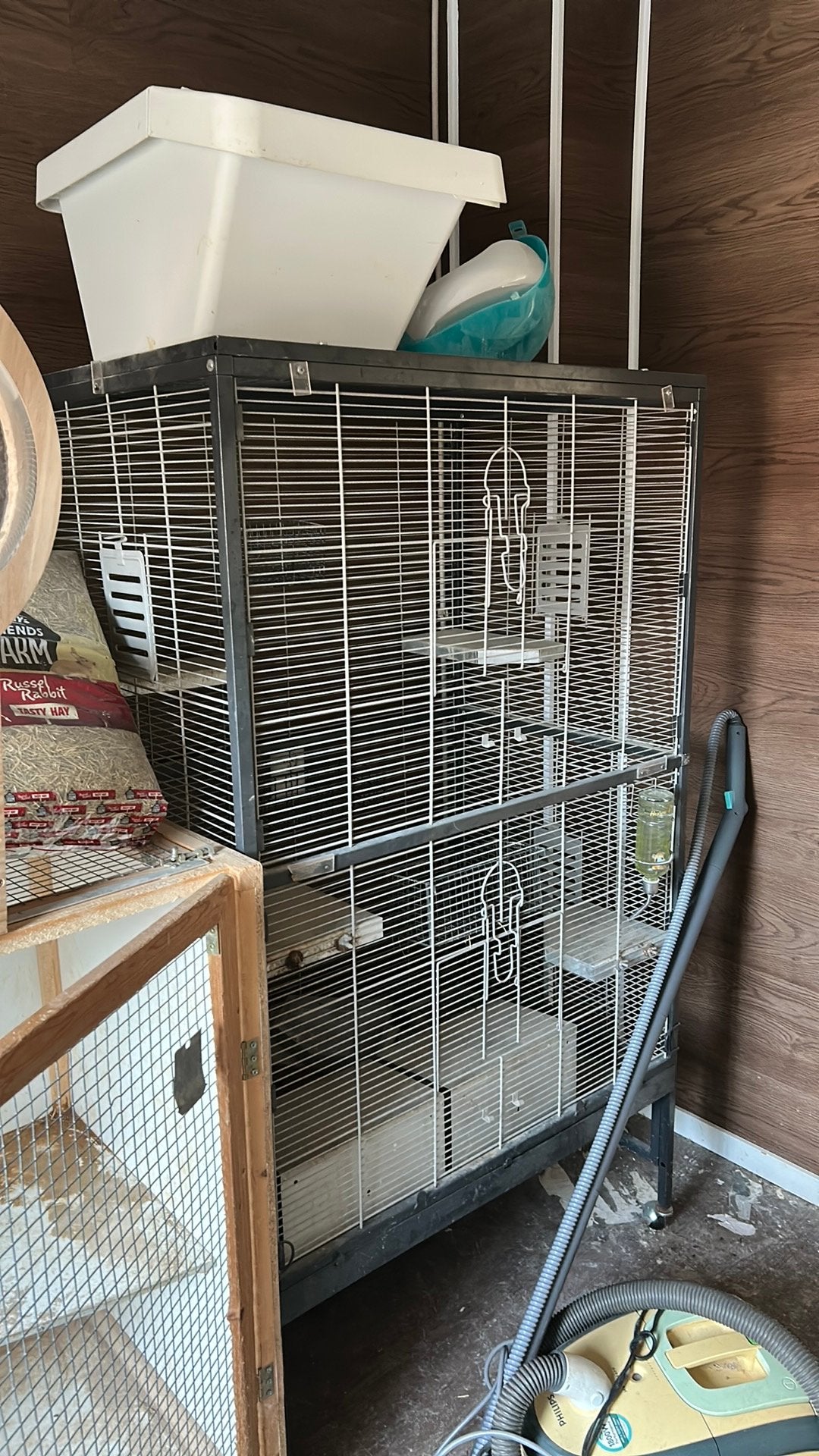 Kooi knaagdier, Dieren en Toebehoren, Ophalen, Kooi, Gebruikt, 90 cm of meer