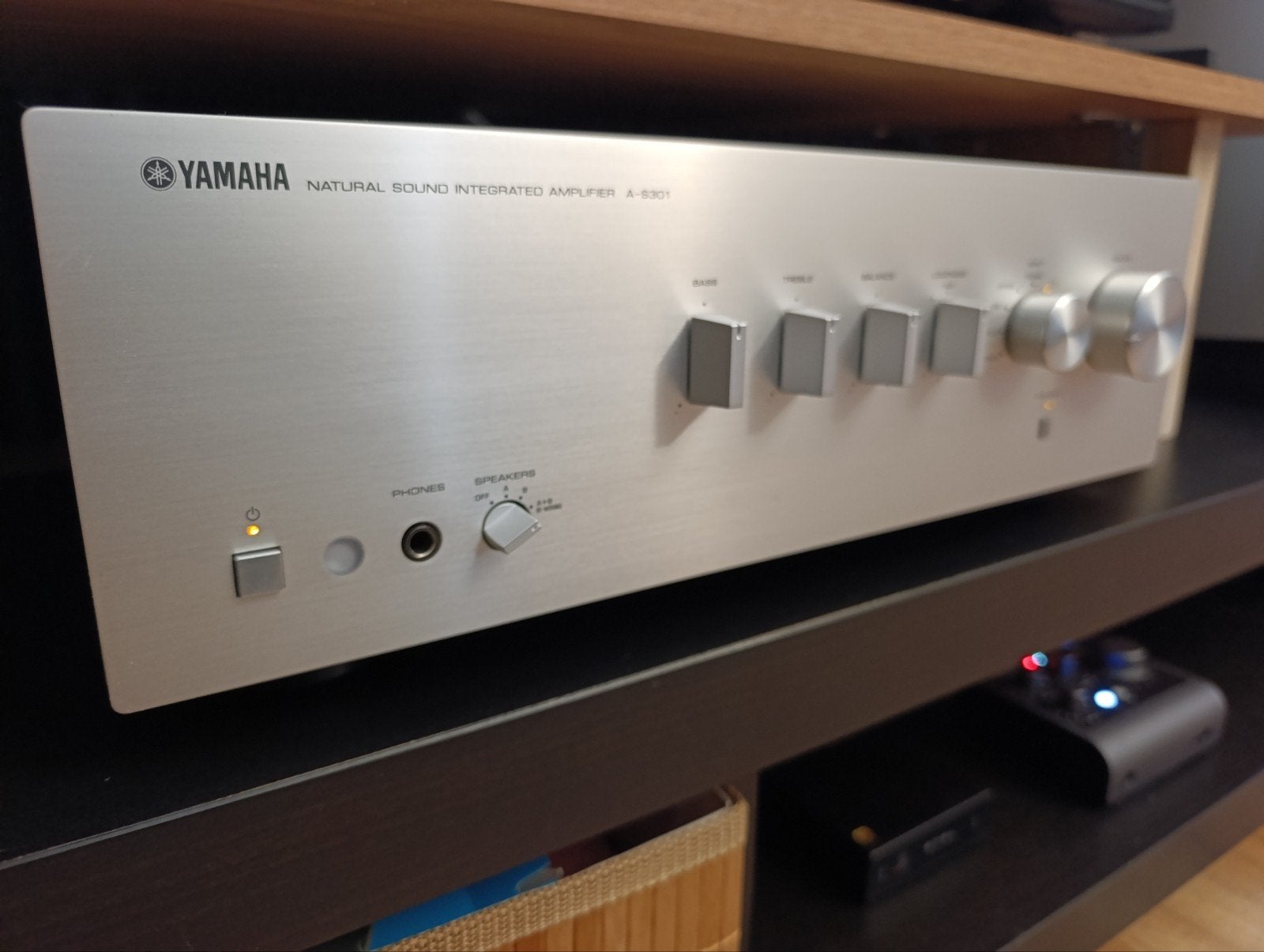 Yamaha A-S301 Stereo Versterker - Zo goed als nieuw, Ophalen, Zo goed als nieuw, Yamaha