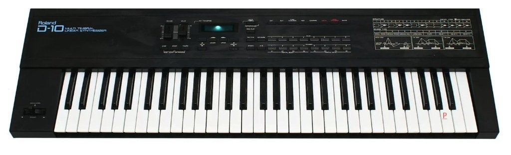 Roland D 10 synthesizer, Ophalen, Roland, Met midi-aansluiting, 61 toetsen