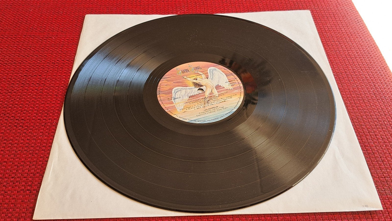 Led Zeppelin Physical Graffiti lp vinyl, Cd's en Dvd's, Vinyl | Rock, Ophalen of Verzenden, Gebruikt, 12 inch, Poprock