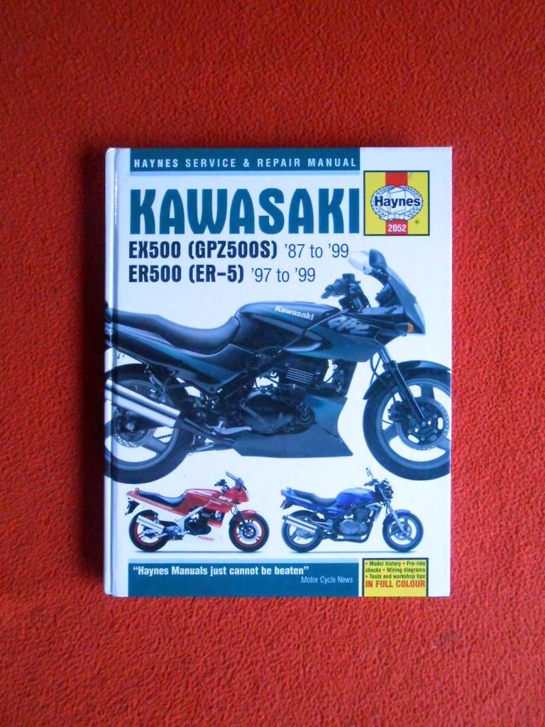 Haynes: Kawasaki EX & ER500, Ophalen of Verzenden, Kawasaki