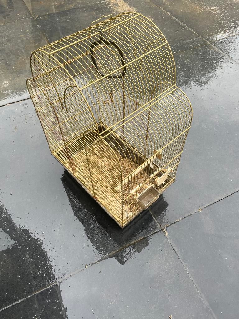 Vogelkooi, Dieren en Toebehoren, Ophalen, Gebruikt, Metaal, Vogelkooi