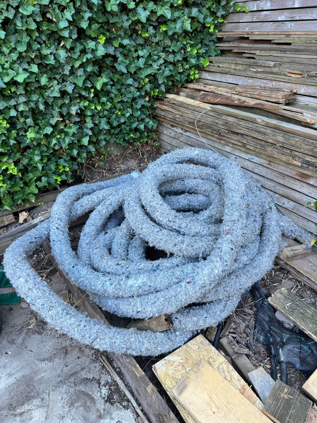 Drainage 80mm PP450 mantel 25 meter, Ophalen, Overige materialen, Gebruikt, 6 meter of meer