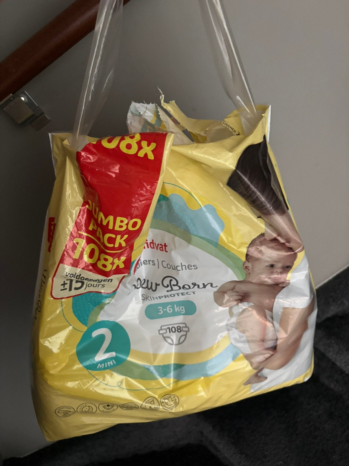 Gratis luiers 2, Kinderen en Baby's, Luiertassen, Ophalen, Nieuw