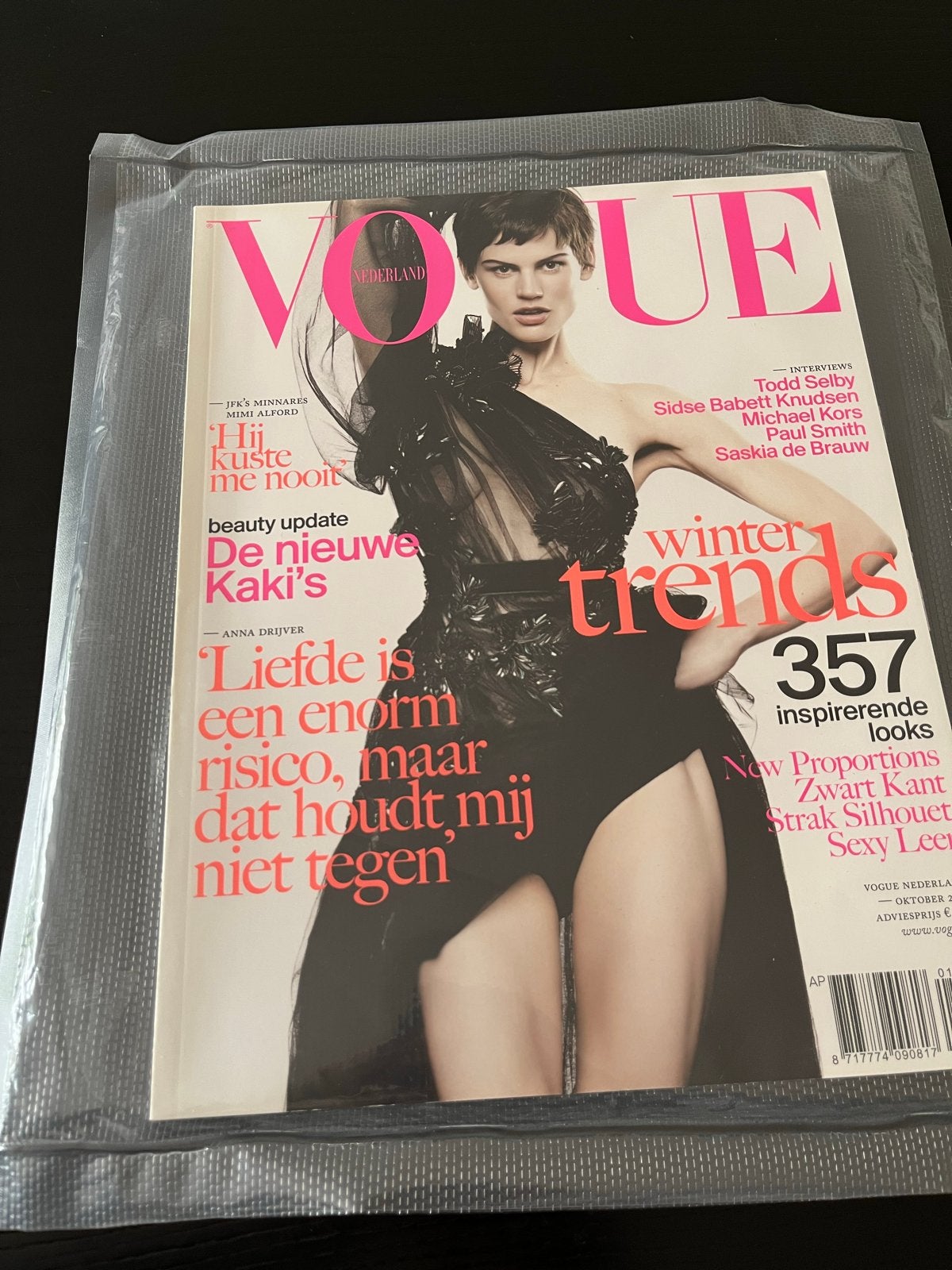 Vogue Nederland - Winter Trends, Boeken, Ophalen of Verzenden, Zo goed als nieuw, Glossy