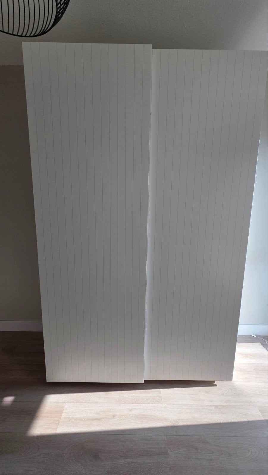 Pax kast 150x60x235cm met schuifdeuren, lades en planken, Gebruikt, 100 tot 150 cm, 200 cm of meer, Overige houtsoorten