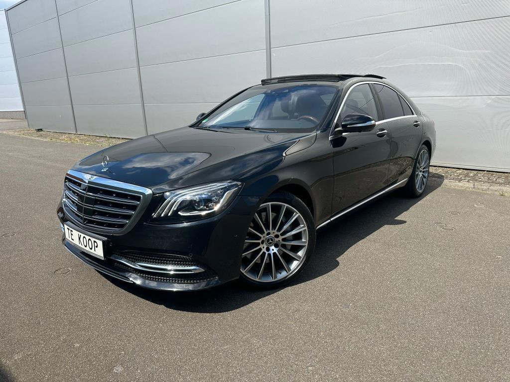 Mercedes-Benz S-klasse 400d 4Matic Pano 340 pk Full Option, Auto's, Mercedes-Benz, Automaat, Gebruikt, Zwart, 1960 kg
