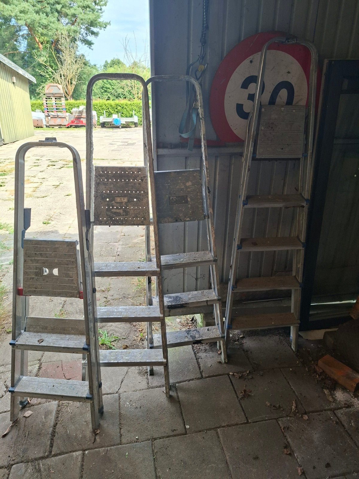 aluminium trap trappen, Doe-het-zelf en Verbouw, Ophalen