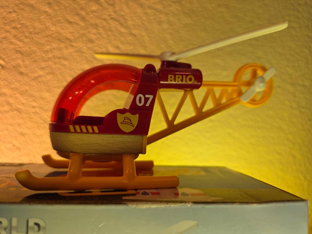Brio World Brandweer Helikopter 33797, Ophalen of Verzenden, Nieuw