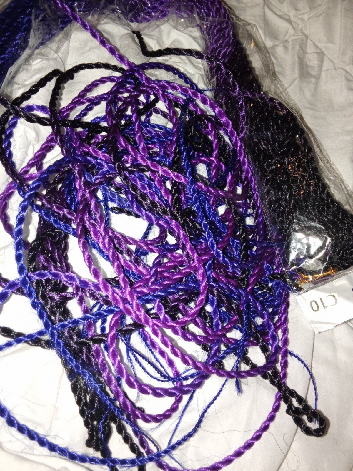 Nep haar dreads / vlechten - Nieuw en ongebruikt, Ophalen of Verzenden, Nieuw, Pruik of Haarverlenging