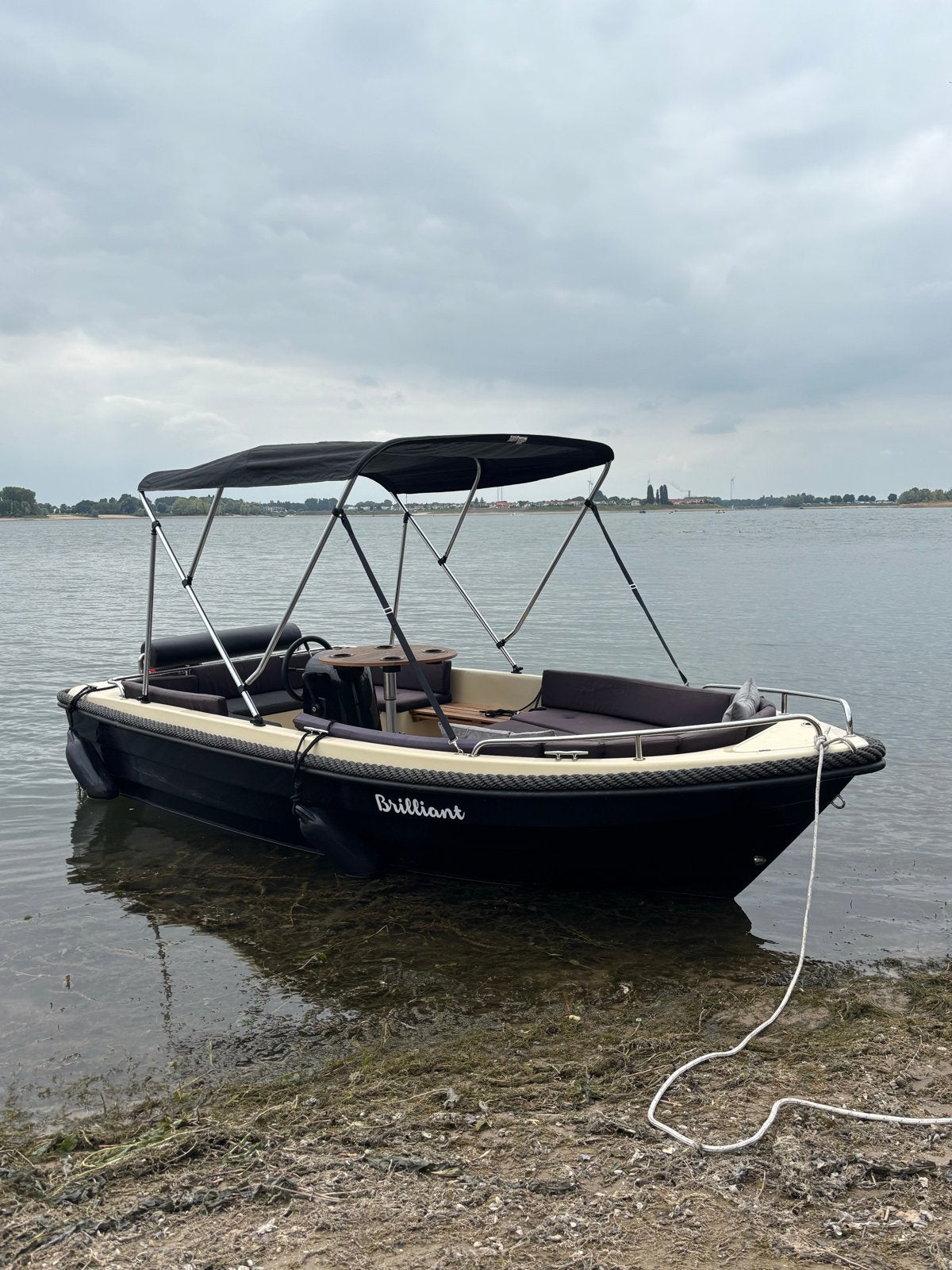 Lamirs 420 Sloep met Suzuki 9.9 PK en Trailer, Overige typen, Rondzit, Zo goed als nieuw, Ophalen