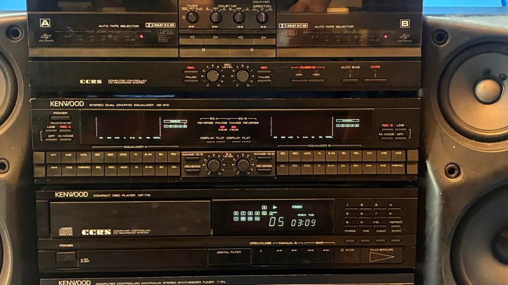 Kenwood - M911CD  (A-91, X-91, GE910, DP-710, S-711 en P44), Ophalen of Verzenden, Refurbished, Cd-speler, Microset