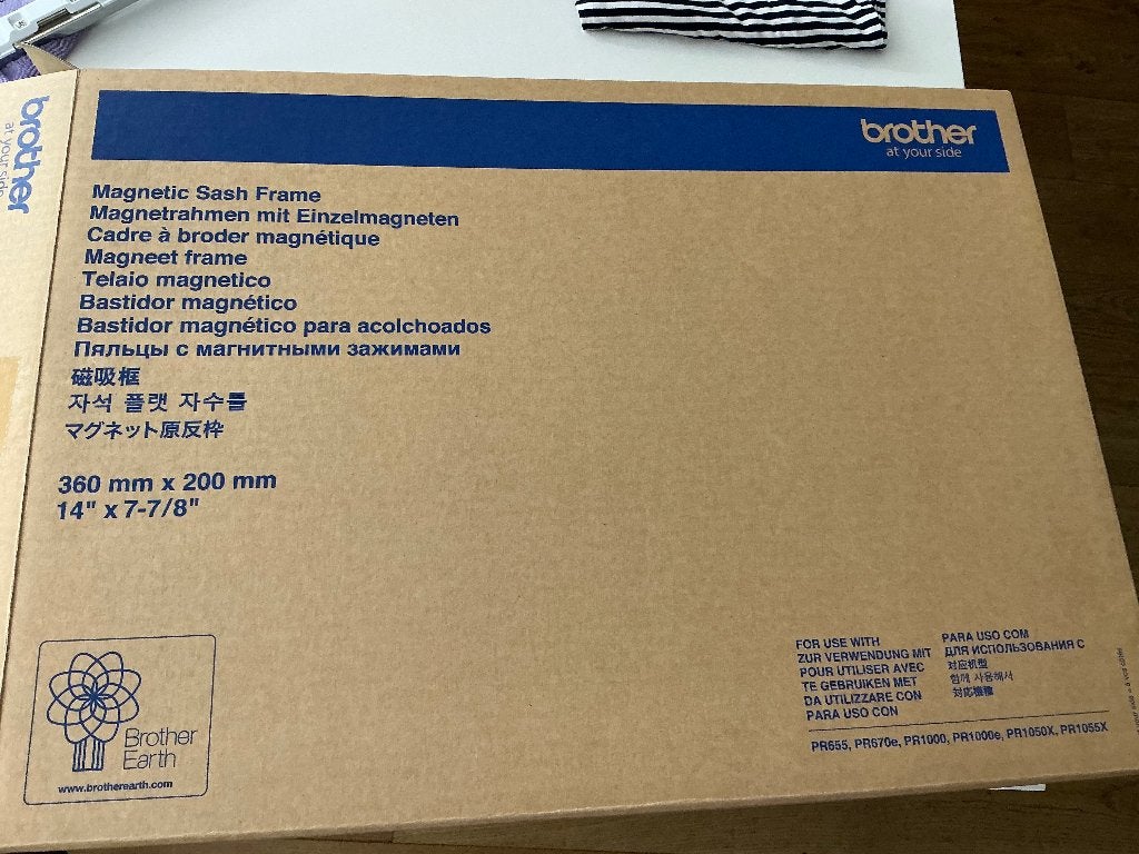 Brother Magneet Frame het Grote Formaat., Hobby en Vrije tijd, Ophalen of Verzenden, Nieuw, Borduurmachine