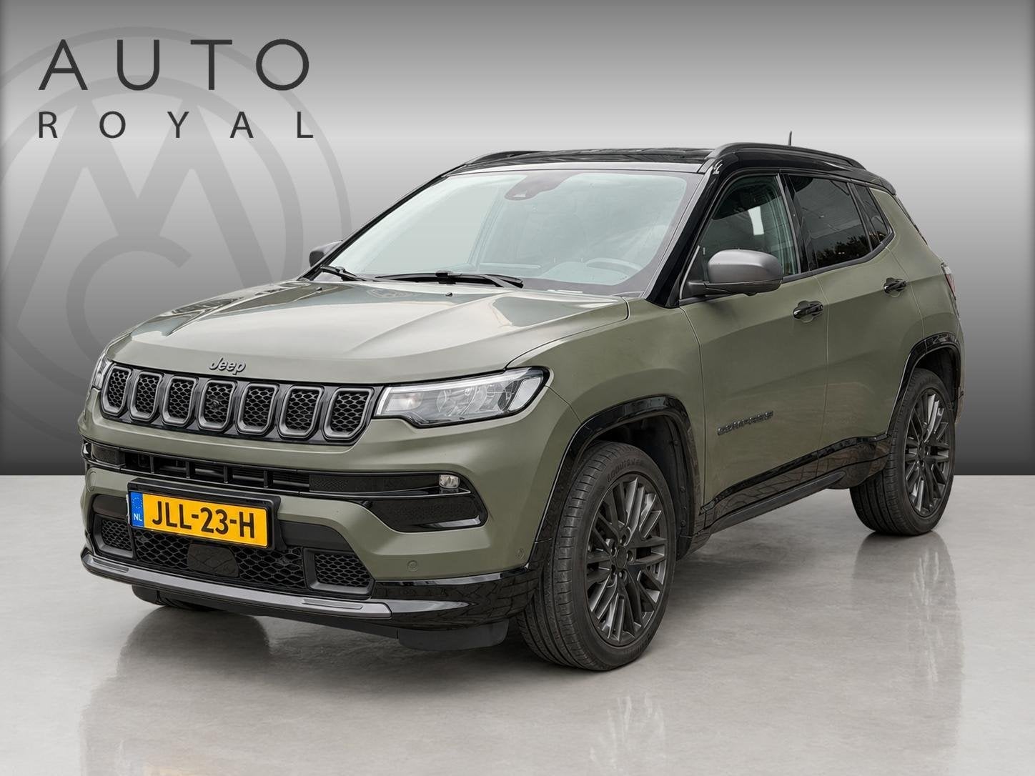 Jeep Compass 1.3T S MAT GROEN KLEUR | 360 CAMERA | ADAPTIEVE, Auto's, 15 km/l, 4 cilinders, 150 pk, Bedrijf