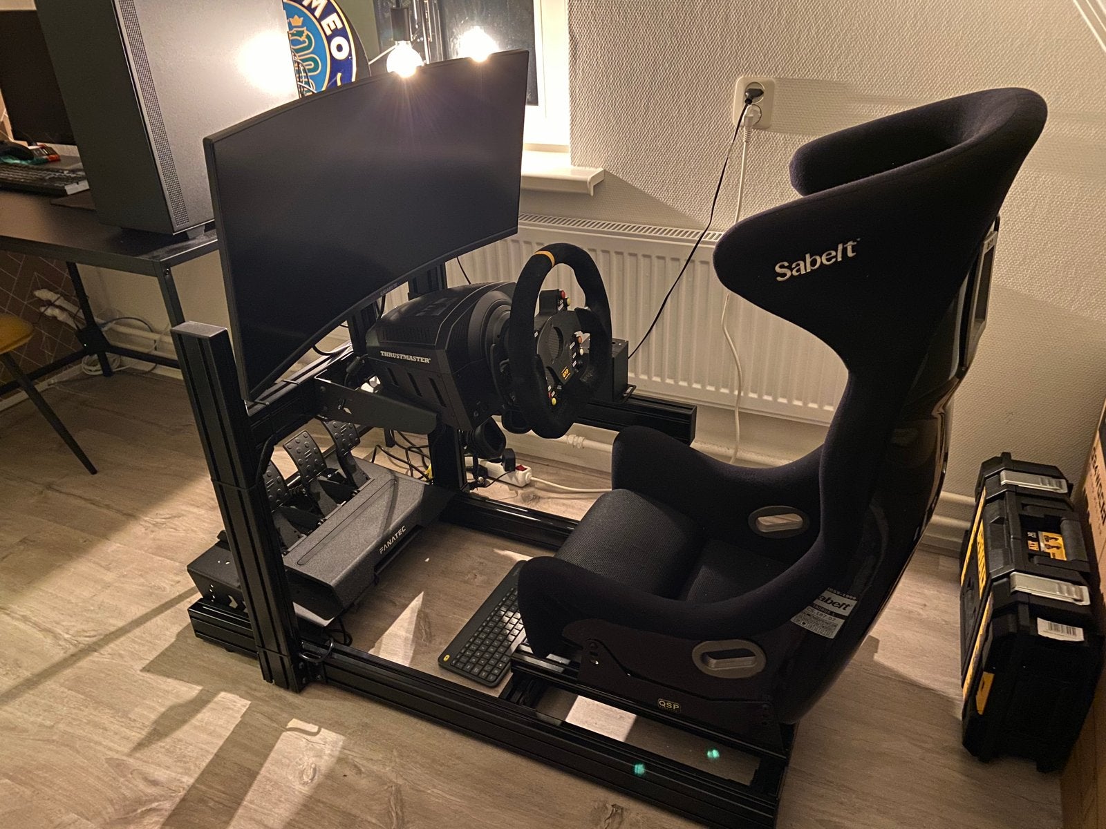 Sim Racing Setup: SimXPro X80, Thrustmaster, Fanatec, Ophalen, Overige merken, Gebruikt