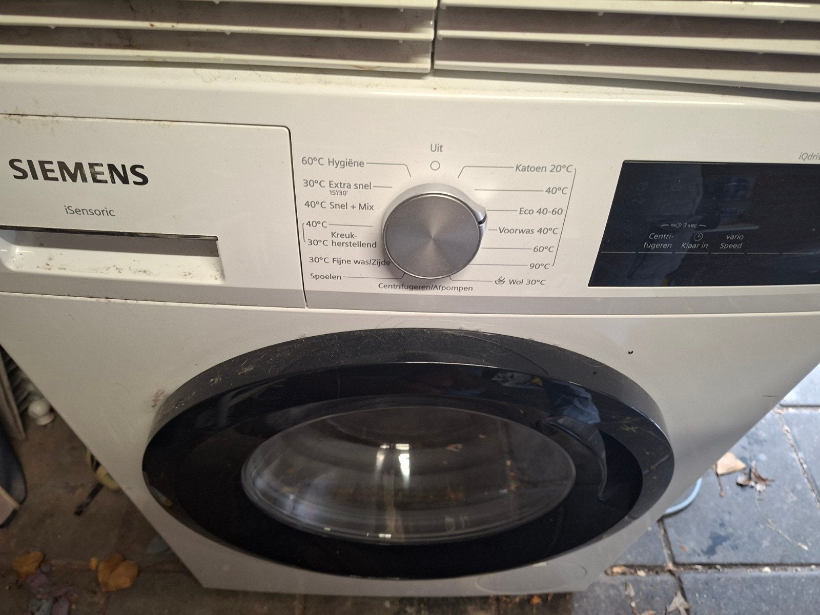 Siemens iQ300 iQdrive 1-7 kg wasmachine, Ophalen, 6 tot 8 kg, Wolwasprogramma, Voorlader