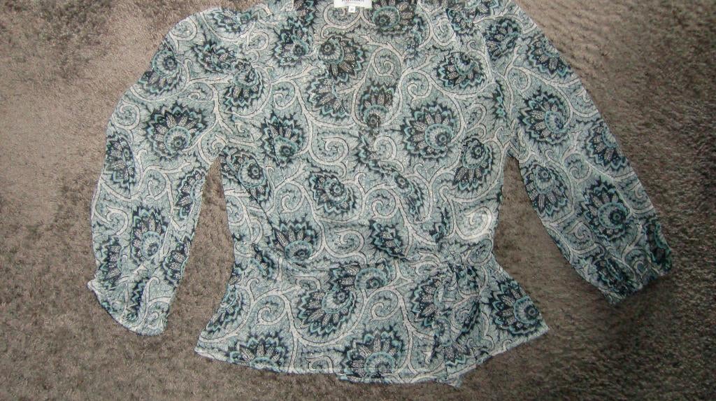 Blouse  Morgan  maat 38, Maat 38/40 (M), Zo goed als nieuw, Groen, Morgan