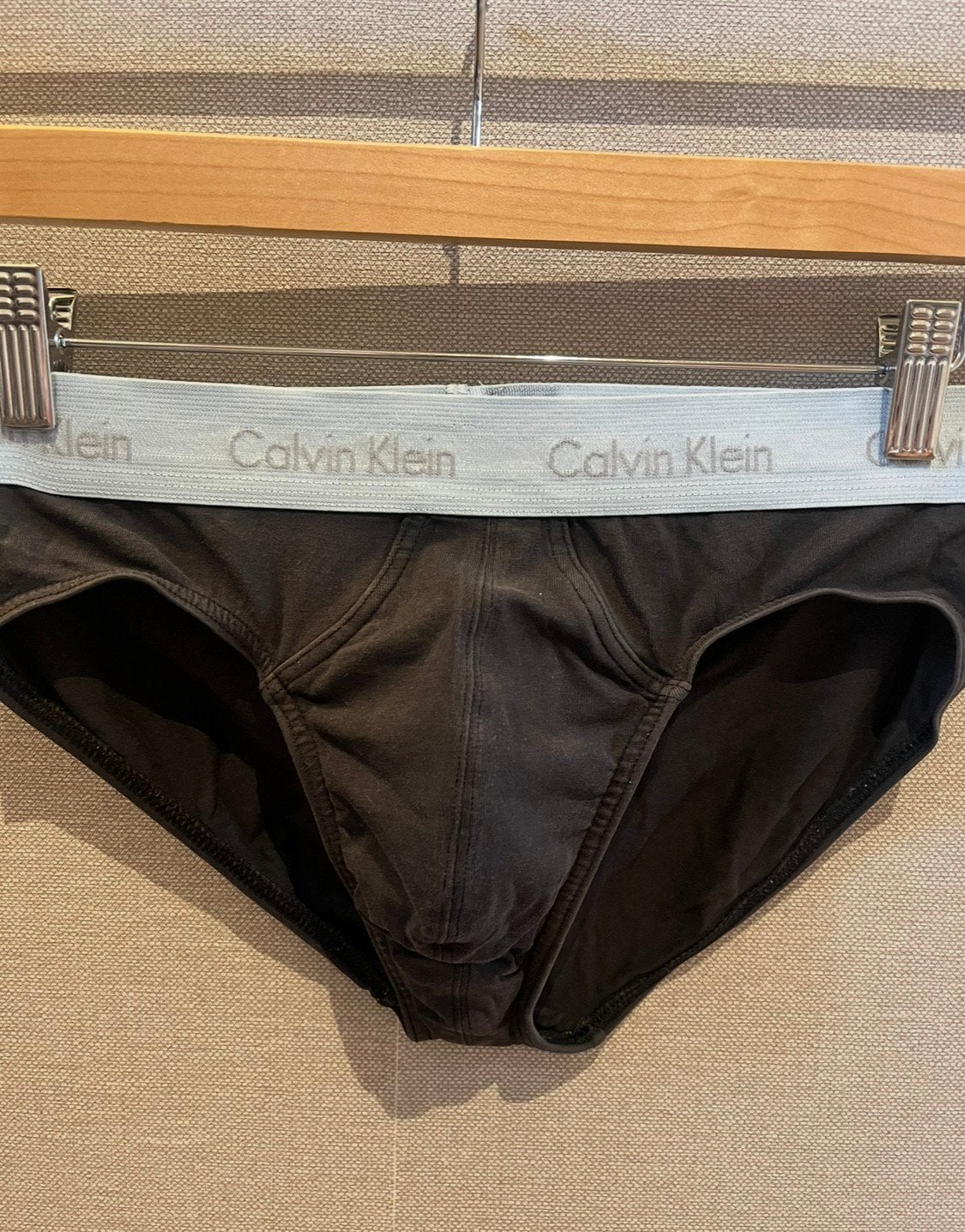 Zwarte Calvin Klein Slip M, Ophalen, Zwart, Slip