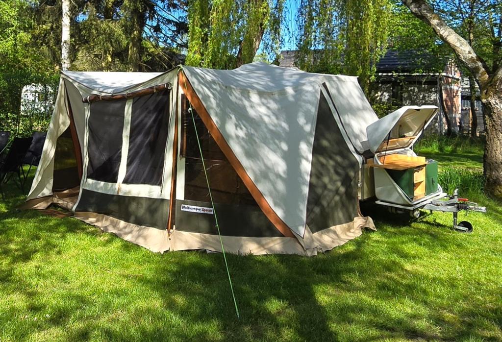 Vouwwagen Holtkamper Spacer Expedition, Ophalen