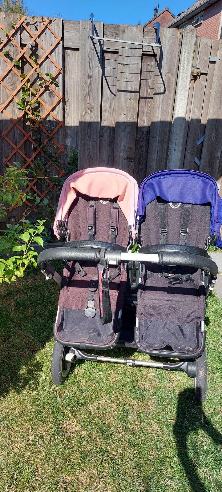 Bugaboo Donkey Duowagen - Compleet met accessoires, Ophalen, Gebruikt, Verstelbare duwstang, Bugaboo