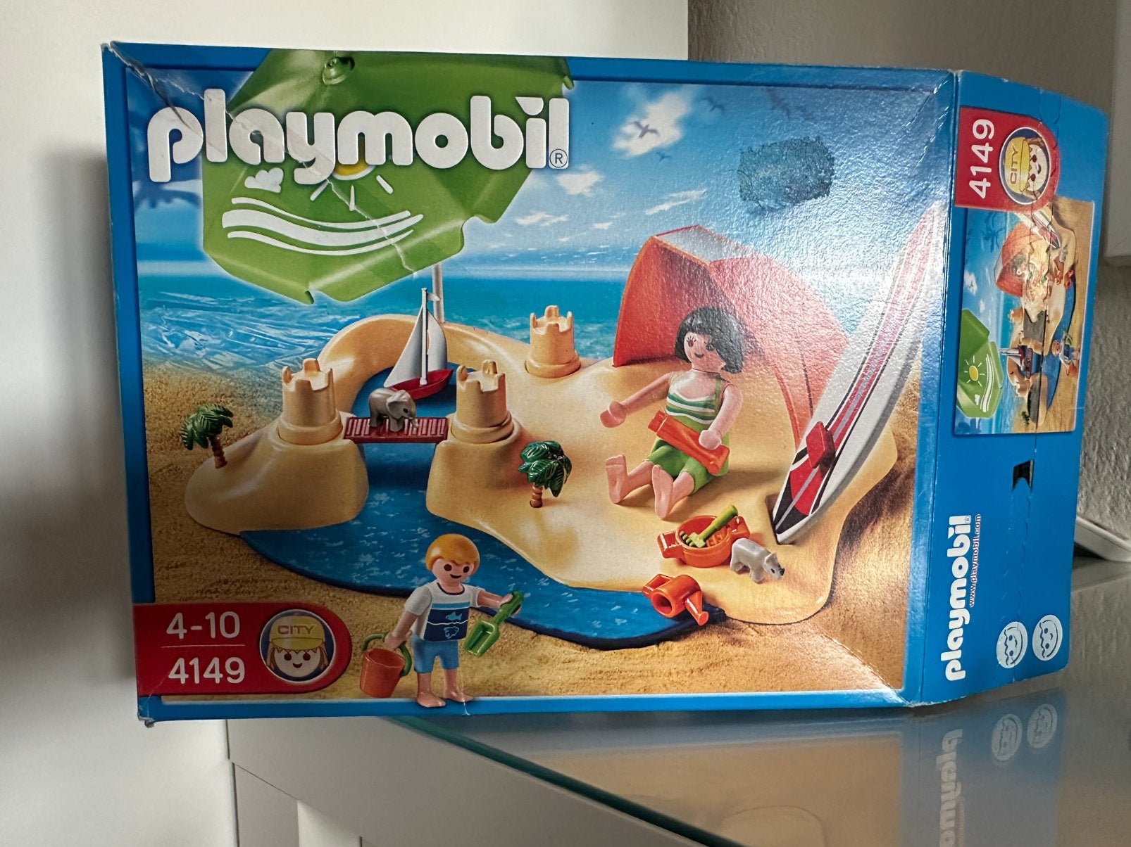 Playmobil strandje 4149, Ophalen of Verzenden, Zo goed als nieuw