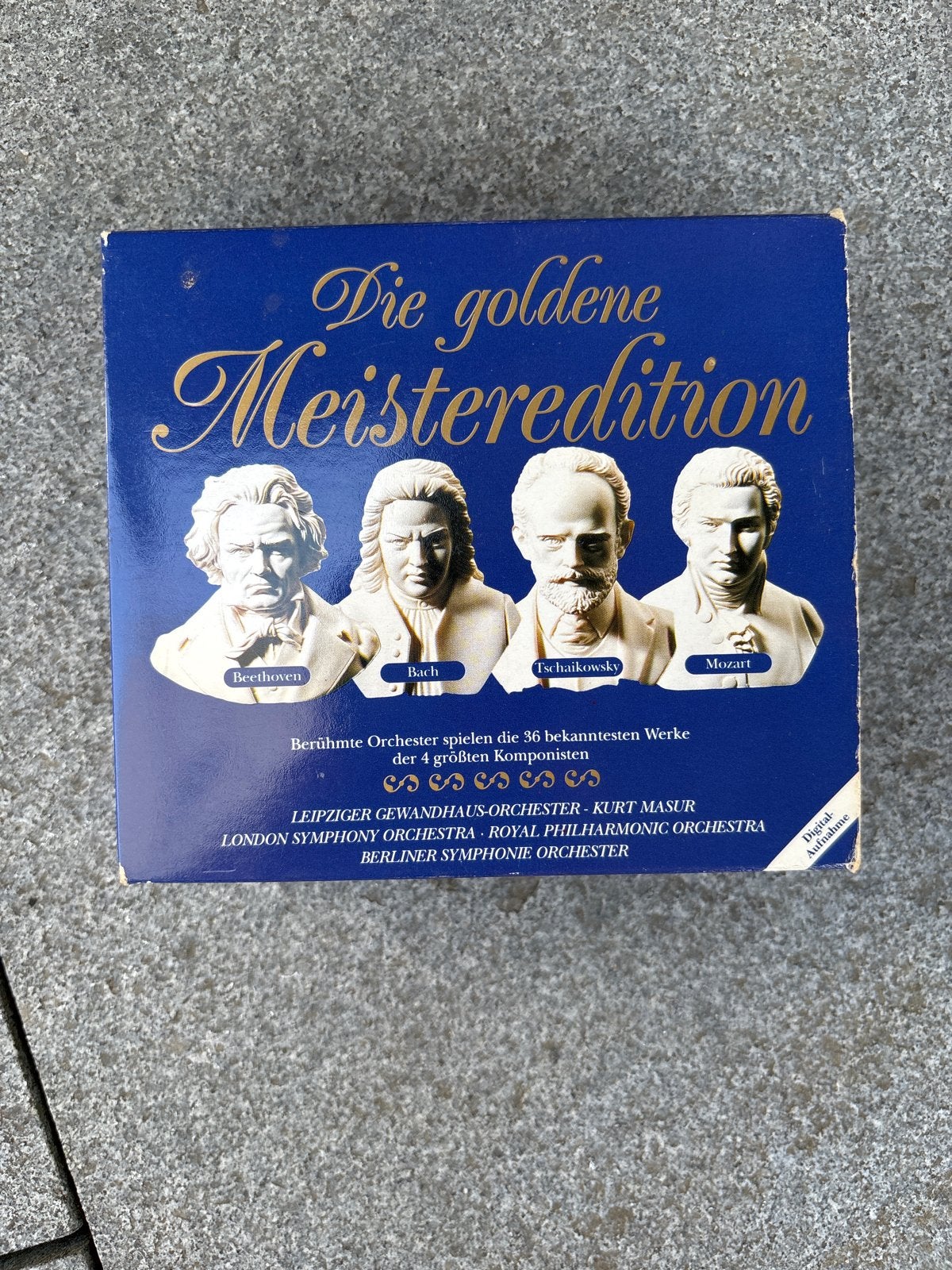 Die Goldene Meisteredition - Klassieke CD Boxset (4 CD's), Ophalen of Verzenden, Romantiek, Gebruikt, Orkest of Ballet