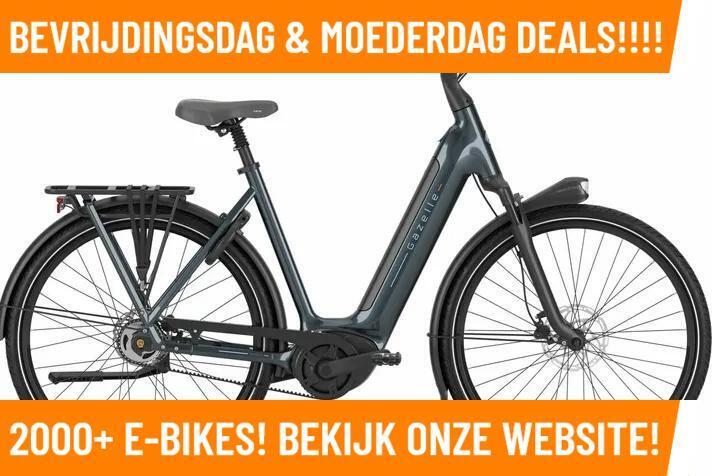 Gazelle Grenoble C5 HMB Elektrische fiets met BOSCH motor!
