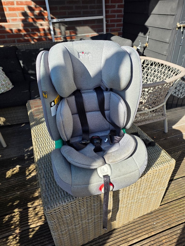Autostoel Ding i-size york isofix, Afneembare rugleuning, Zo goed als nieuw, 9 t/m 36 kg, Isofix