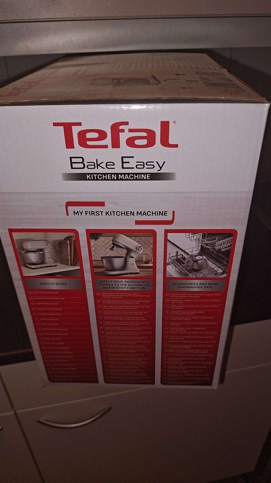 Tefal Bake Easy Keukenmachine - My First Kitchen Machine, Ophalen, Nieuw, Vaatwasserbestendig, 3 snelheden of meer
