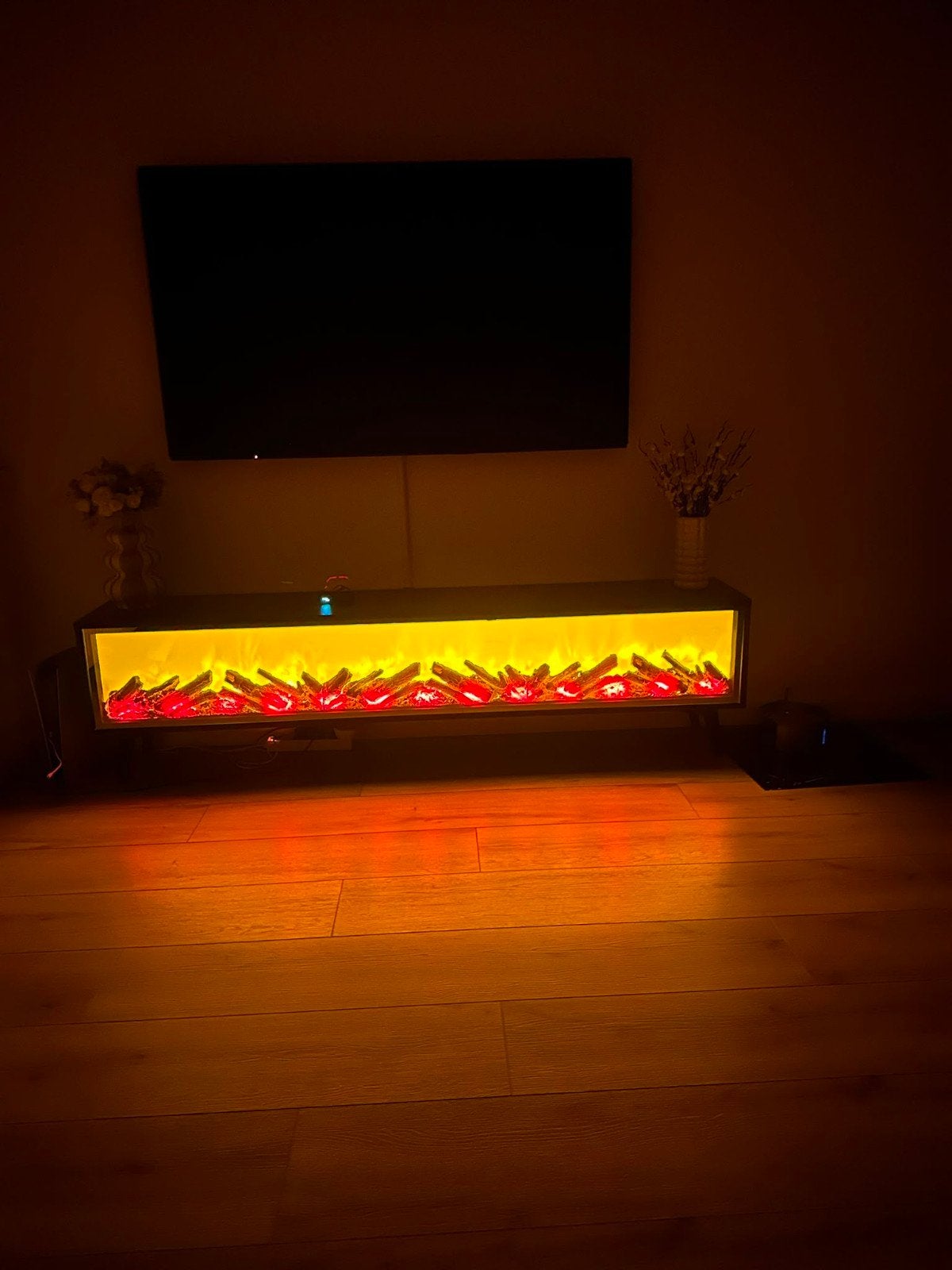 Elektrische haard tv kast meubel, Ophalen, Nieuw