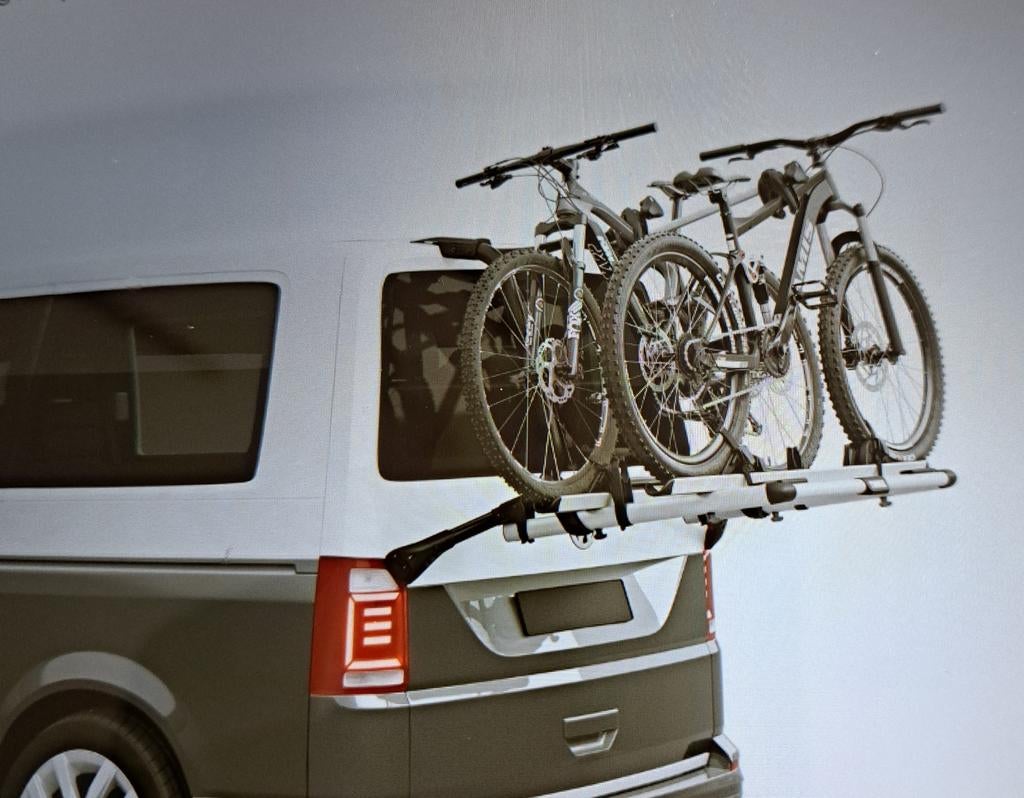 VW CALIFORNIA FIETSDRAGER, Auto diversen, Fietsendragers, 3 fietsen of meer, Gebruikt, Elektrische fiets, Achterklepdrager