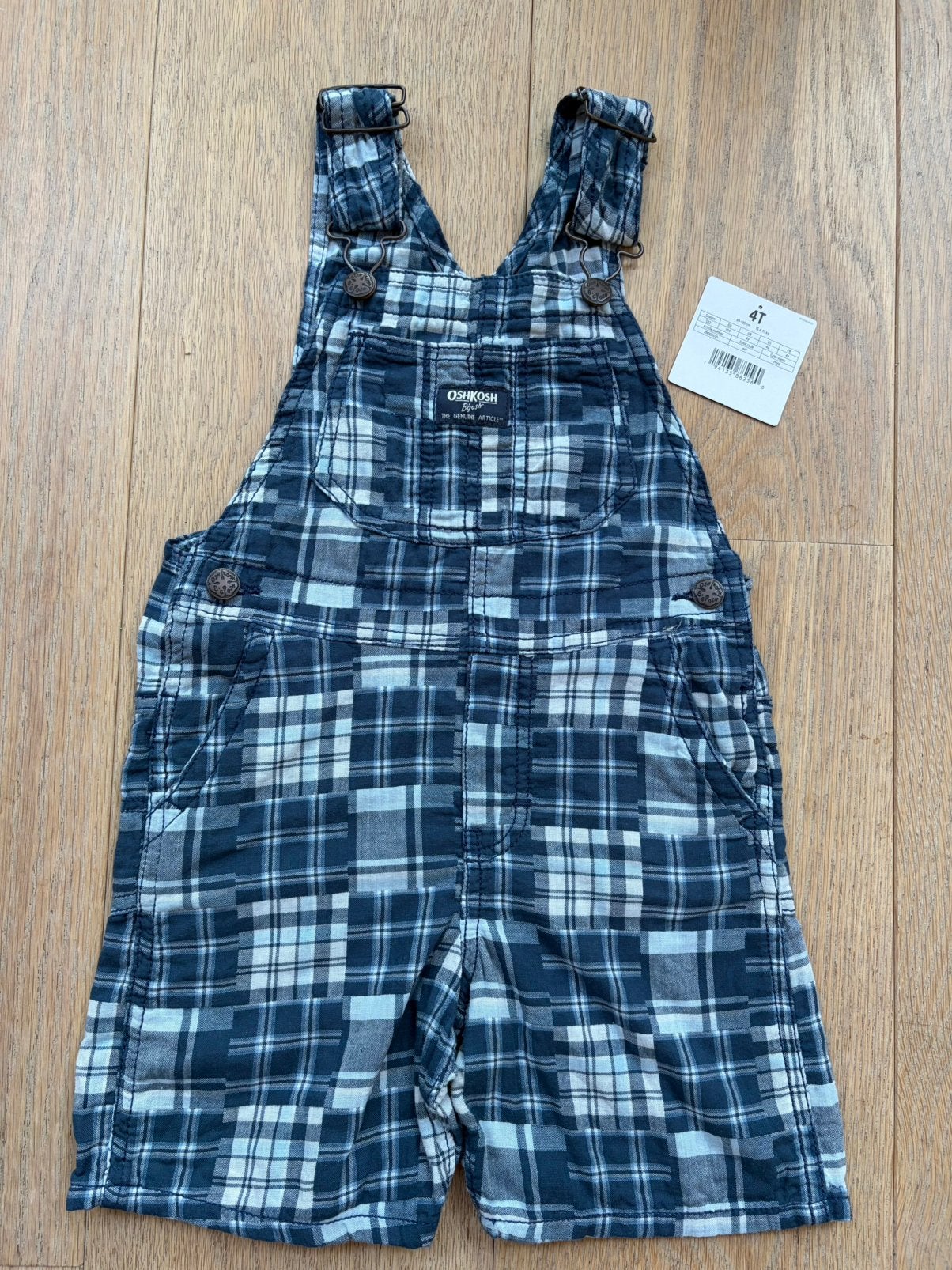 Tuinbroek salopette OshKosh mt 104 als nieuw! 1x gedragen, Ophalen of Verzenden, Zo goed als nieuw, Jongen, Broek