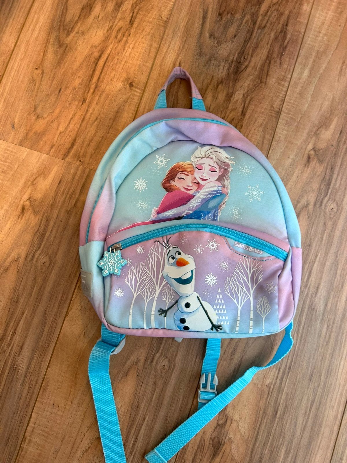 Samsonite Frozen rugtas 7 liter - Elsa, Anna & Olaf, Ophalen of Verzenden, Gebruikt, Minder dan 25 cm, Overige merken