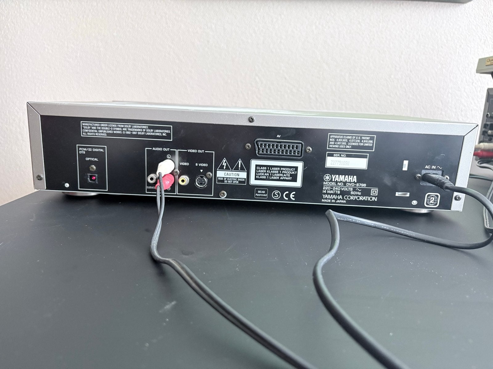 Yamaha DVD-speler S796 - Hoogwaardige beeld- en geluidskwali, Ophalen, Gebruikt, Dvd-speler, Overige merken