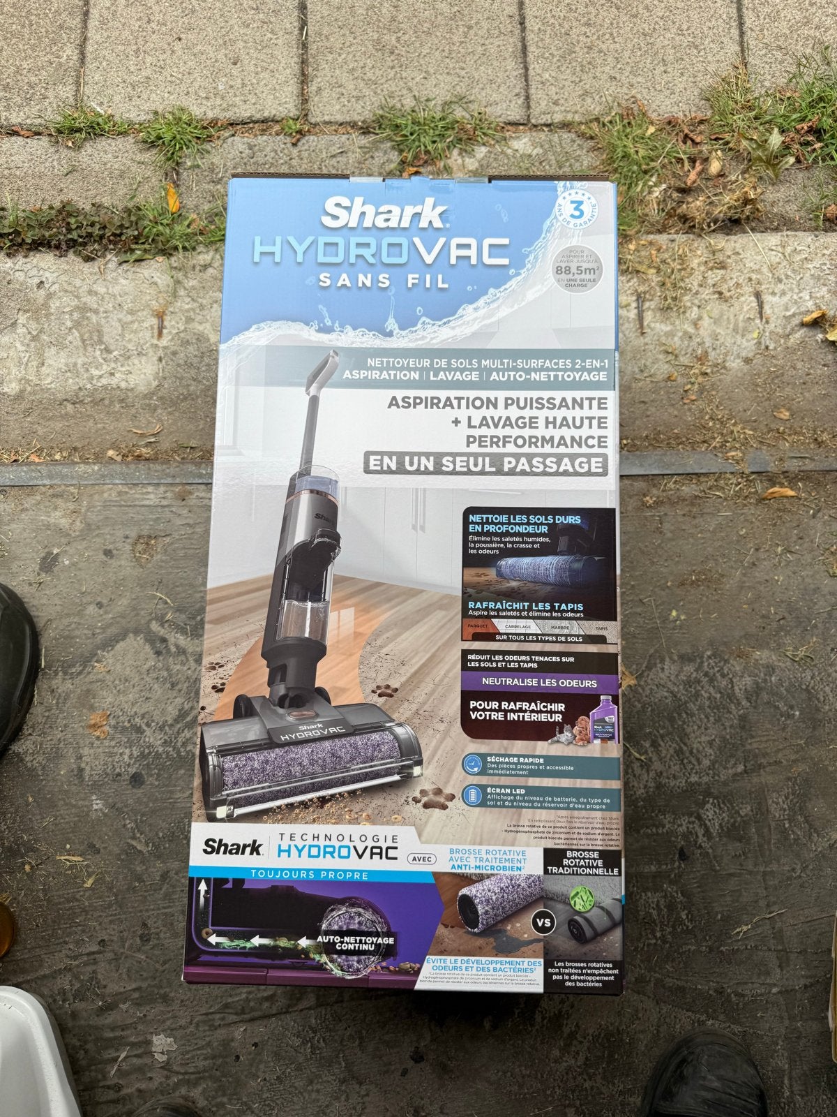 Shark Hydrovac Snoerloze Multi-Oppervlak Reiniger, Witgoed en Apparatuur, Stofzuigers, Overige merken, Ophalen of Verzenden, Vloerreiniger