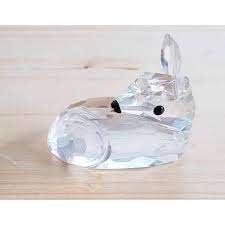 Swarovski. Liggend hertje. Doe een redelijk bod., Verzamelen, Swarovski, Ophalen of Verzenden, Figuurtje