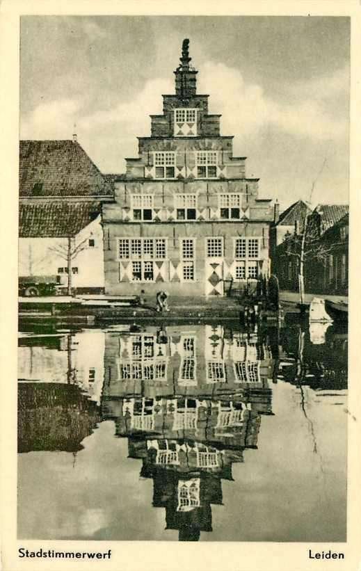 377-297-035 Leiden Stadstimmerwerf, Verzenden, Voor 1920, Zuid-Holland