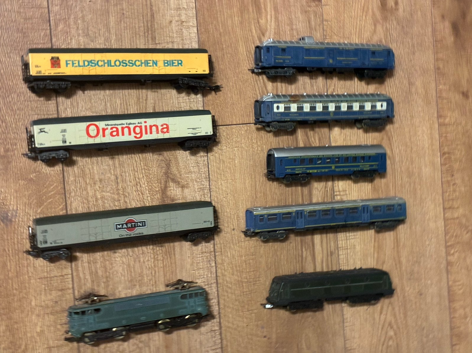 Lima locomotieven en wagons, Overige merken, Gebruikt, Locomotief, Gelijkstroom of Wisselstroom