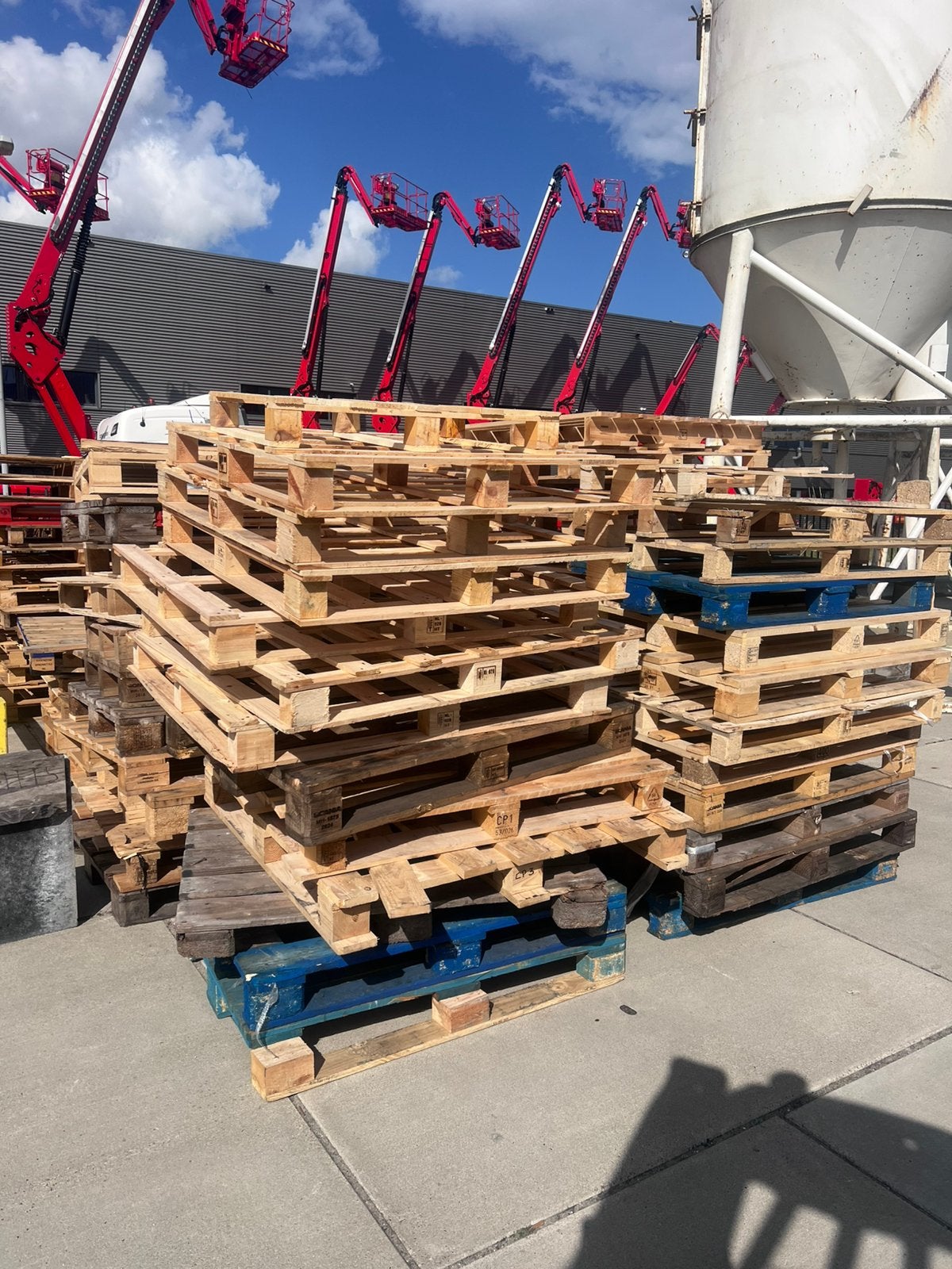 Pallethout, Ophalen, Gebruikt, Overige houtsoorten, Pallet