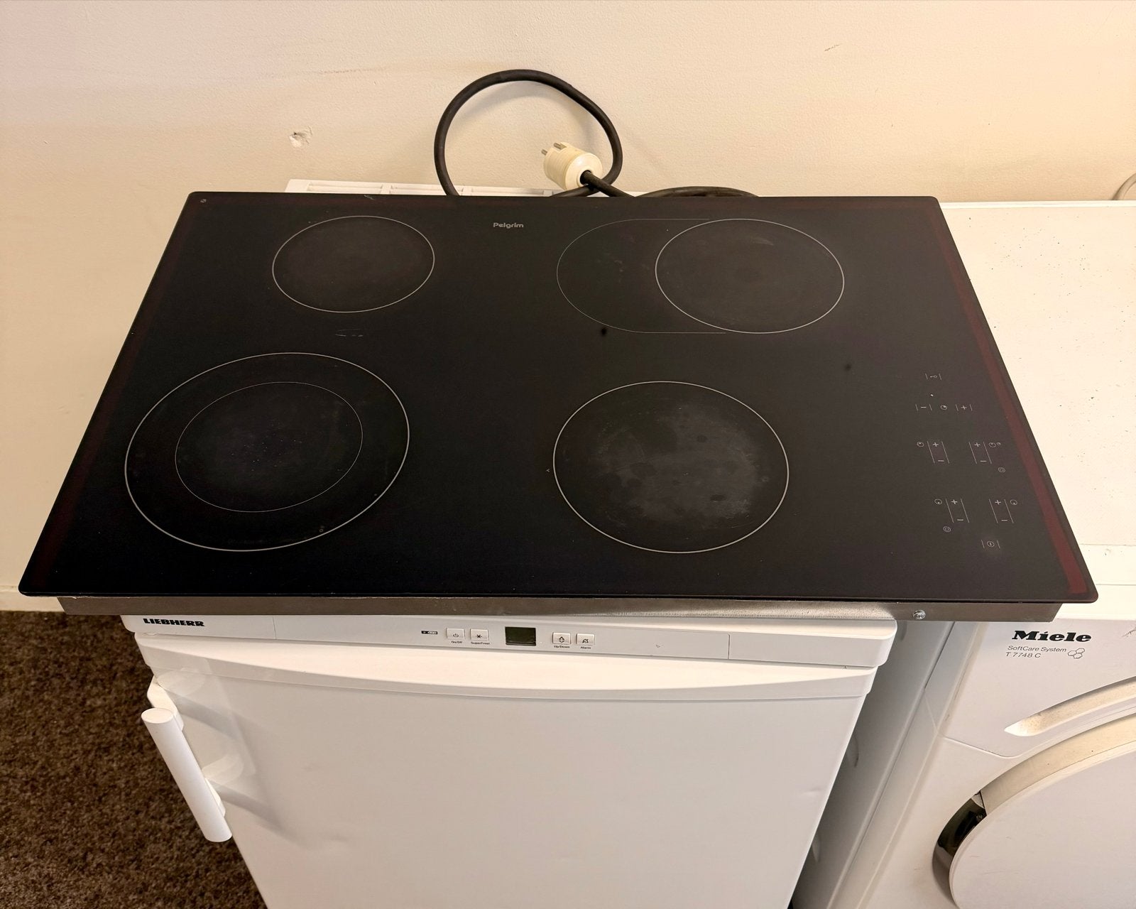 Pelgrim CKT7700NYUU/P1 Keramische Kookplaat, Gebruikt, Inbouw, Pelgrim, Www.pelgrim.com