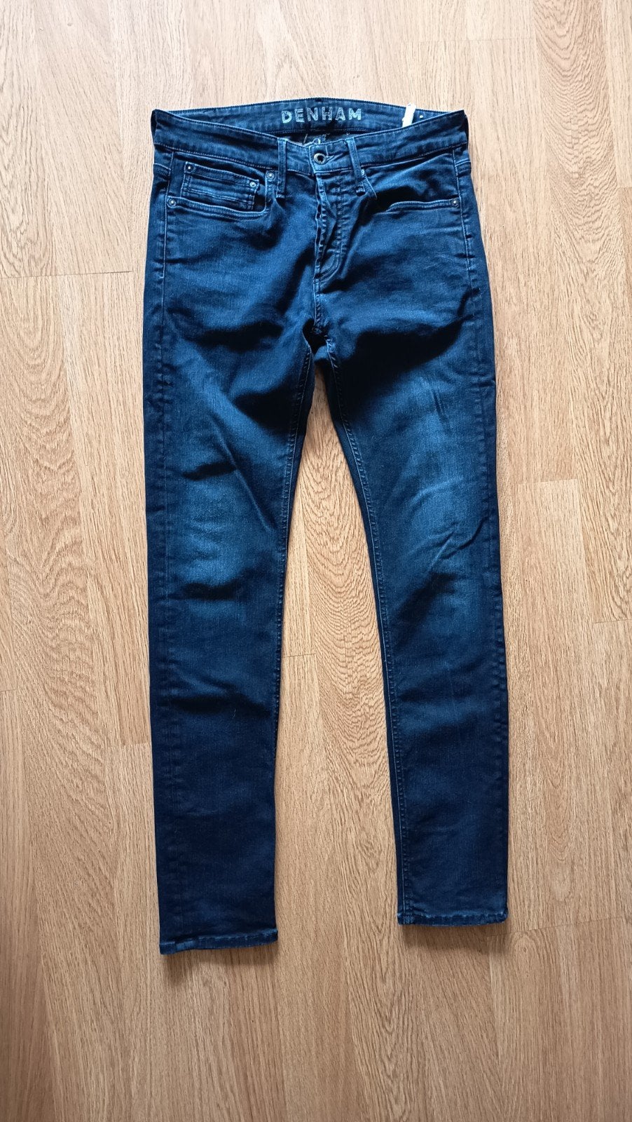 Denham skinny jeans, Blauw, W32 (confectie 46) of kleiner, Ophalen of Verzenden, Zo goed als nieuw